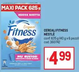 Metro Cereali Fitness Nestlé offerta
