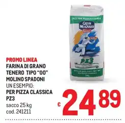 Metro Farina di grano tenero tipo "00" Molino Spadoni offerta
