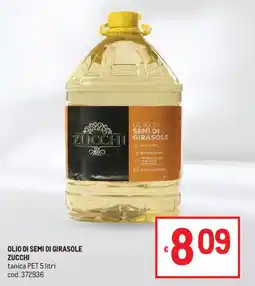Metro Olio di semi di girasole Zucchi offerta