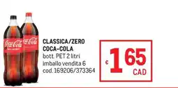 Metro Coca-Cola Classica/Zero offerta