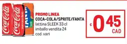 Metro Coca-Cola/Sprite/Fanta offerta