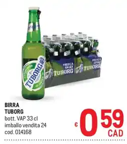 Metro Birra Tuborg offerta