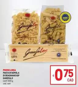 Metro Pasta di semola di Gragnano IGP Garofalo offerta