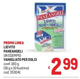 Metro Lievito Paneangeli Vanigliato per dolci offerta