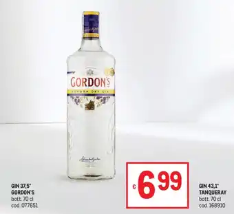 Metro Gin Gordon's offerta