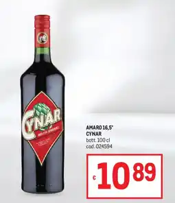 Metro Amaro Cynar offerta