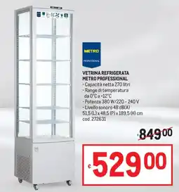 Metro Vetrina refrigerata Metro Professional offerta