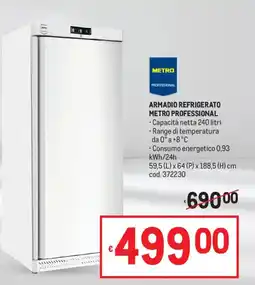 Metro Armadio refrigerato Metro Professional offerta