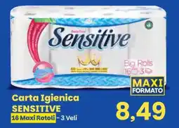 Prix Quality Carta Igienica Sensitive offerta