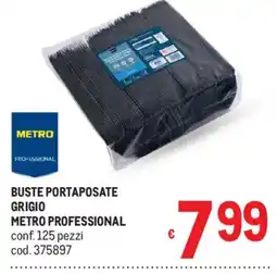 Metro Buste portaopasate grigio Metro Professional offerta