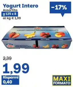Prix Quality Yogurt Intero Assortito offerta