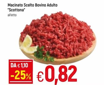 Famila Macinato Scelto Bovino Adulto "Scottona" offerta