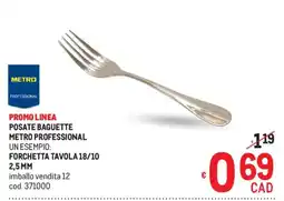 Metro Posate baguette metro professional offerta