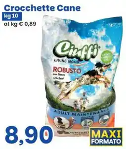 Prix Quality Crocchette Cane Ciuffi Living Mood Robusto offerta