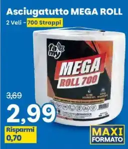 Prix Quality Asciugatutto MEGA ROLL offerta