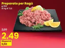Prix Quality Preparato per Ragù offerta