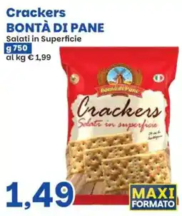 Prix Quality Crackers Bontà di Pane offerta