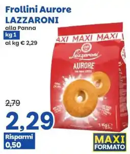 Prix Quality Frollini Auree Lazzaroni alla Panna offerta