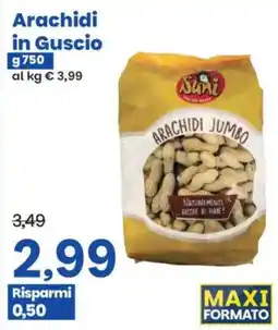 Prix Quality Arachidi in Guscio Suni offerta