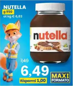 Prix Quality Nutella offerta