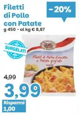 Prix Quality Filetti di Pollo con Patate offerta