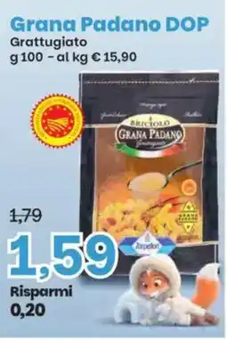 Prix Quality Briciolo Grana Padano Grattugiato offerta