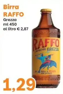 Prix Quality Birra Raffo Grezza offerta