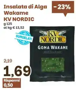 Prix Quality Insalata di Alga Wakame KV NORDIC offerta