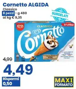 Prix Quality Cornetto ALGIDA Classico offerta