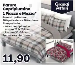 Prix Quality Parure Copripiumino 1 Piazza e Mezza* offerta