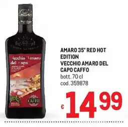 Metro Vecchio Amaro del Capo Caffo offerta