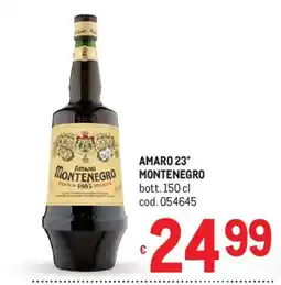 Metro Amaro Montenegro offerta