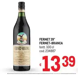 Metro Fernet-Branca offerta