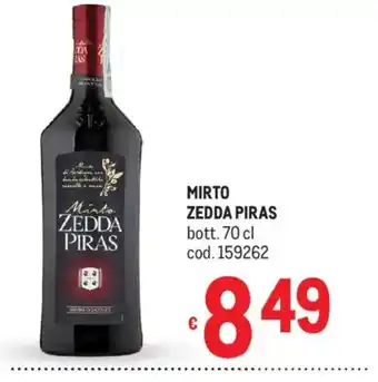Metro Mirto Zedda Piras offerta