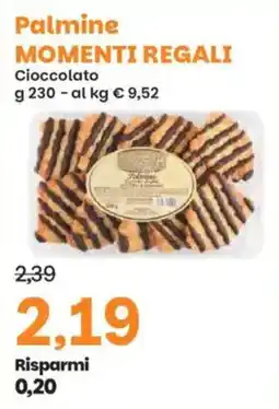 Prix Quality Palmine Momenti Regali Cioccolato offerta