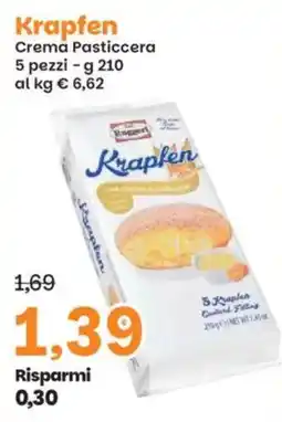 Prix Quality Krapfen Crema Pasticcera offerta