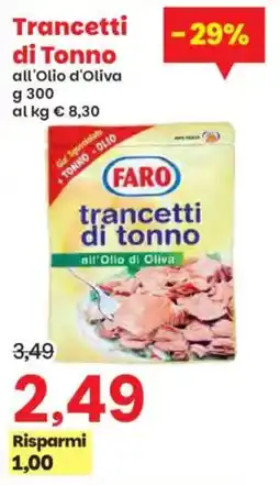 Prix Quality Trancetti di tonno Faro offerta