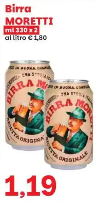 Prix Quality Birra Moretti offerta