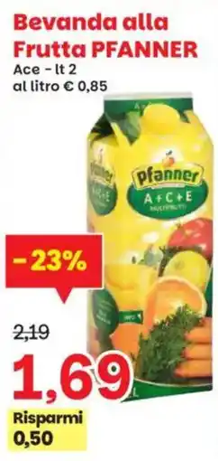 Prix Quality Beveranda alla Frutta Pfanner offerta