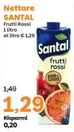 Prix Quality Nettare Santal Frutti Rossi offerta