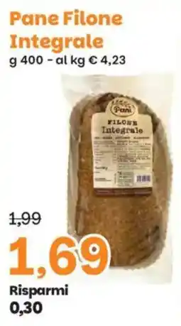 Prix Quality Pane Filone Integrale offerta