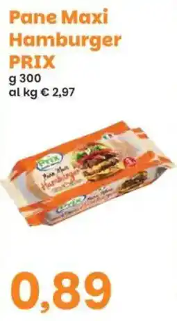 Prix Quality Pane Maxi Hamburger PRIX offerta