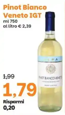 Prix Quality Pinot Bianco Veneto IGT offerta