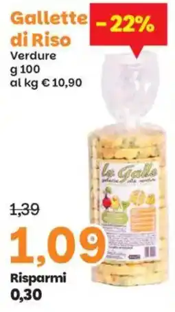 Prix Quality Gallette di Riso Verde offerta