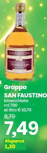 Prix Quality Grappa San Faustino offerta