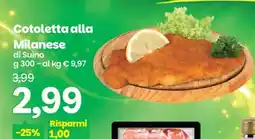 Prix Quality Cotoletta alla Milanese di Suino offerta