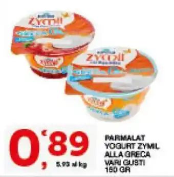 Parmalat Yogurt Zymil alla greca