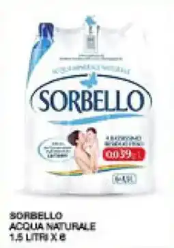 Sisa Sorbello acqua naturale offerta