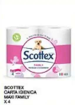 Sisa Scottex carta igienica maxi family offerta
