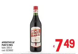 Metro Aperitivo Punt e Mes offerta